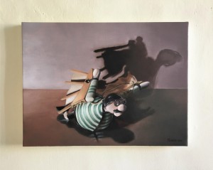 Pitt0048-Domenico-ruccia-aviatore-olio Su Tela-30 X 40 Cm-0048 (1)  